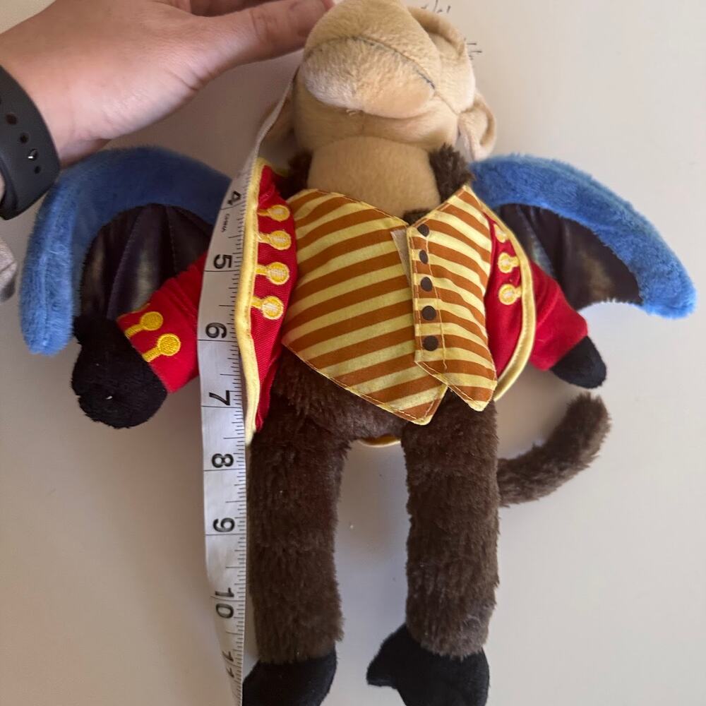 Wicked Flying Monkey Plush Wizard of Oz Winged Monkey w/ Removable Jacket - Picture 5 of 5